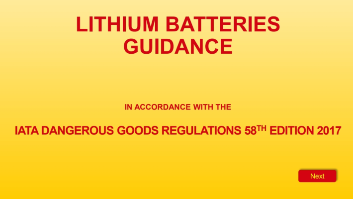 2017 DHL batteries guidance free download