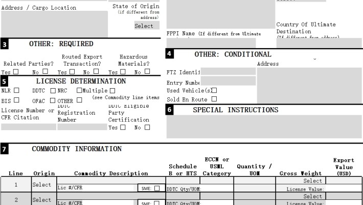 Free Shippers Letter of Instruction form download