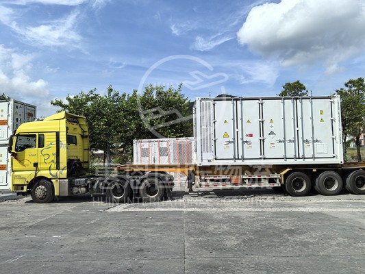 Energy storage cabinet international transport