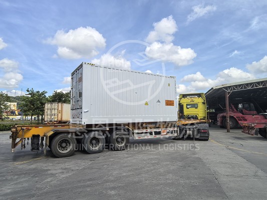 Energy storage cabinet international transport