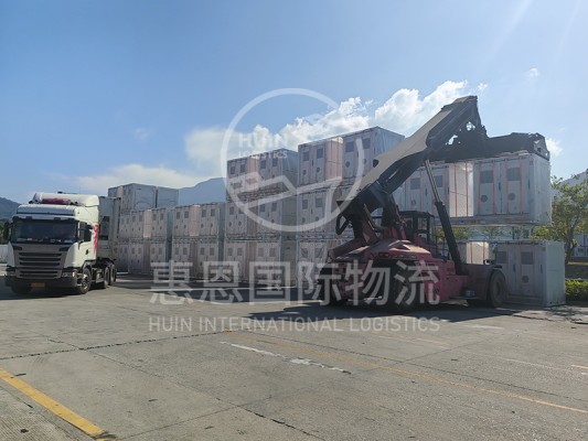Cross-border transportation of energy storage cabinets